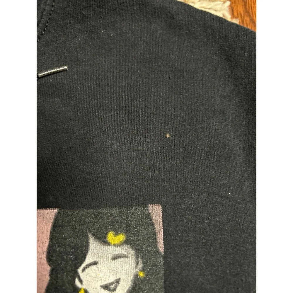 Naruto Shippuden Sweatshirt Manga Black Hoodie Anime Size S Viz Media Vintage
